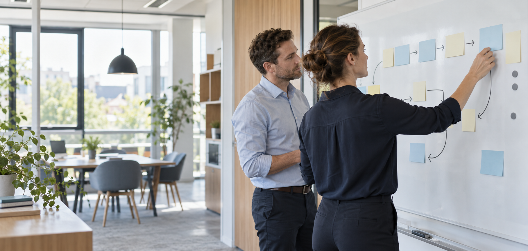 Planung eines digitalen Kundenprozesses im Workshop